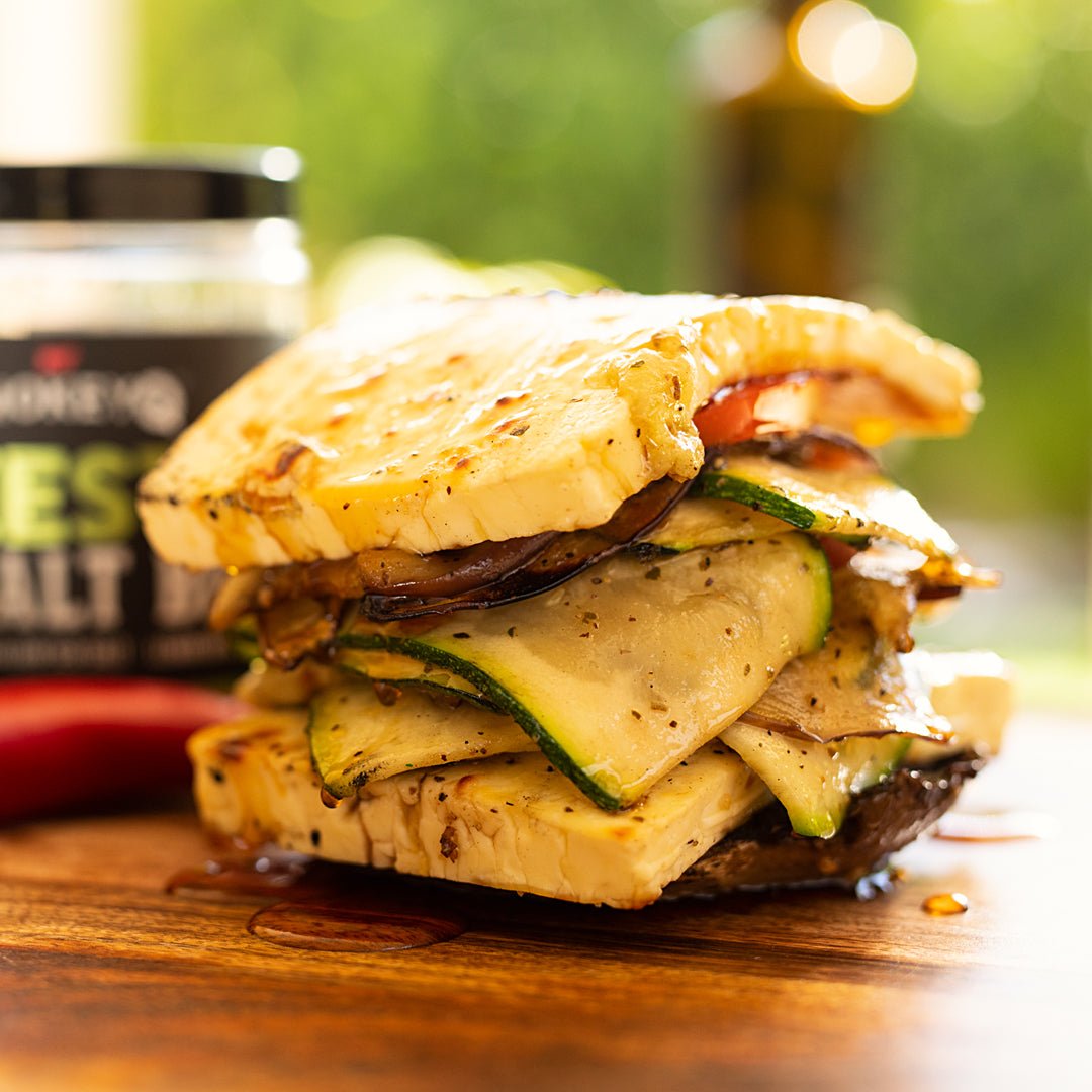 Grilled Zesty Vegie Stack – SmokeyQ