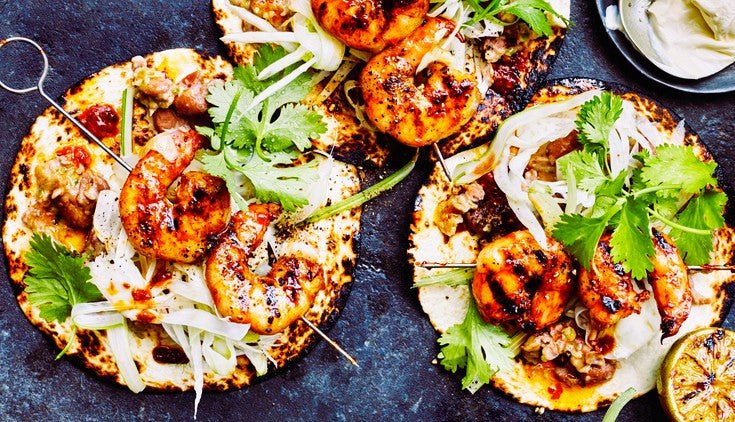 Prawn Tacos with Fennel in Australia – SmokeyQ