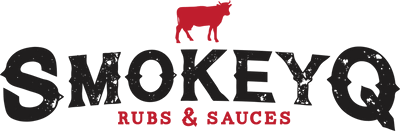 SmokeyQ red cow logo transparent