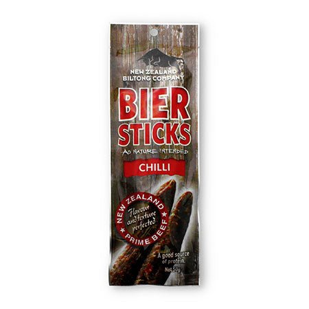 Bier Sticks CHILLI – 50 gram bag - SmokeyQ