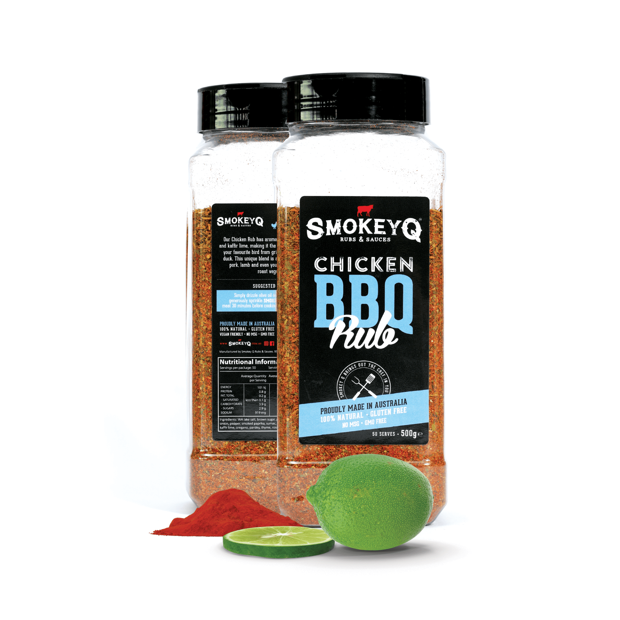 Chicken Bbg Rib Chicken BBQ Rub Pouch | SmokeyQ Australia