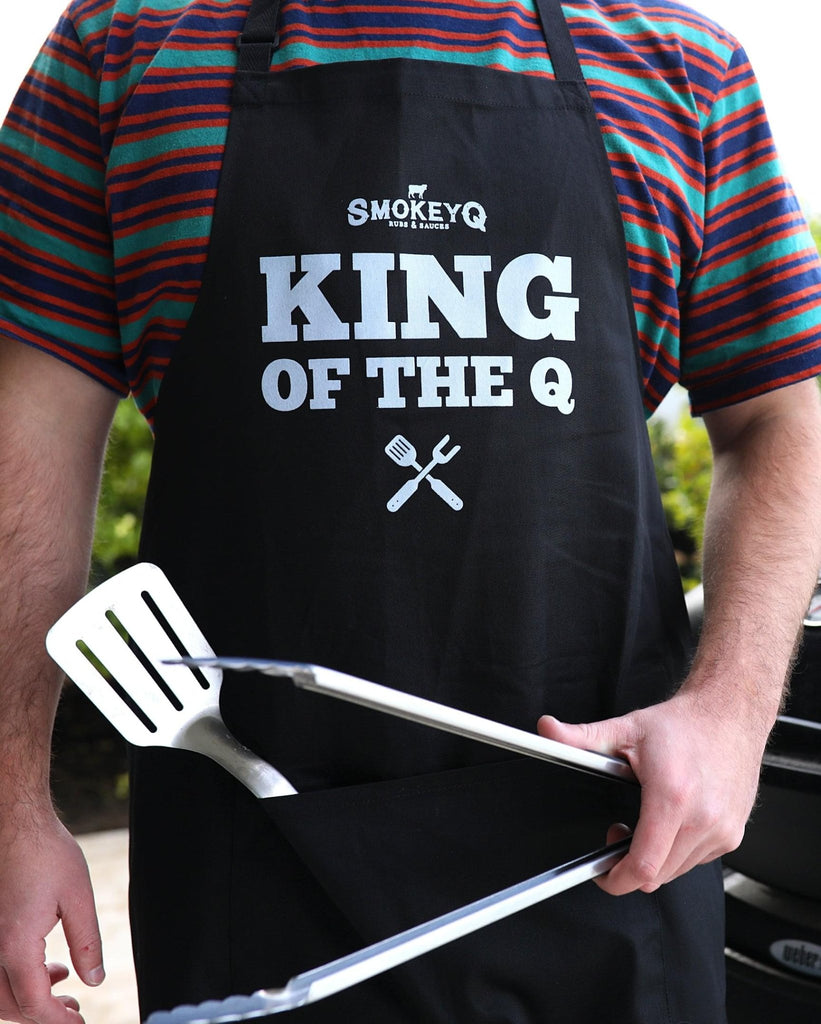 King Of The BBQ Apron - SmokeyQ