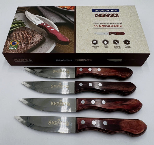 Tramontina Churrasco Jumbo Steak Knife, Made in Brazil