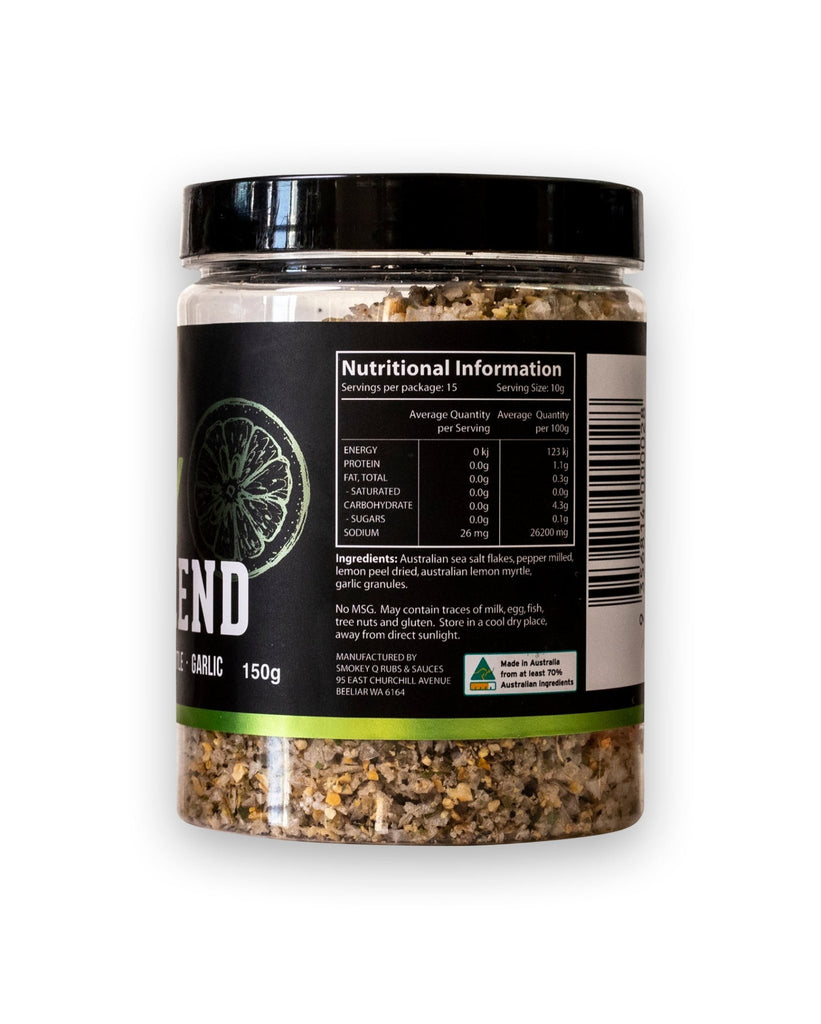 Zesty Sea Salt Blend - 150 g - SmokeyQ